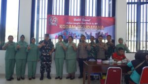 Kodim 1630/Manggarai Barat Gelar Bakti Sosial Donor Darah Meriahkan HUT ke-69 Kodam IX/Udayana